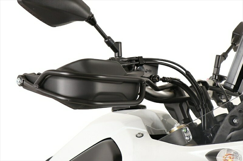 バイクパーツHEPCO&BECKER(ヘプコアンドベッカー) ハンドガード ブラック 42124564 00 014550255324605Tenere700/Rally 19-24