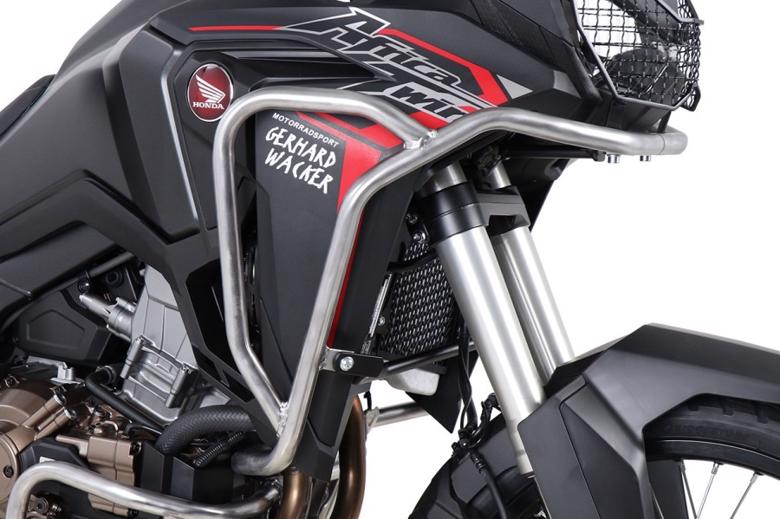 バイクパーツHEPCO&BECKER(ヘプコアンドベッカー) タンクガード ステンレス 5029521 00 224550255353827CRF1100L AfricaTwin 19-23