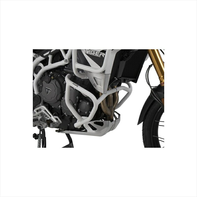 バイクパーツHEPCO&BECKER(ヘプコアンドベッカー) エンジンガード ホワイト 5017605 00 034550255448738Tiger900Rally/GT/PRO 20-23/Tiger850Sport 21-25
