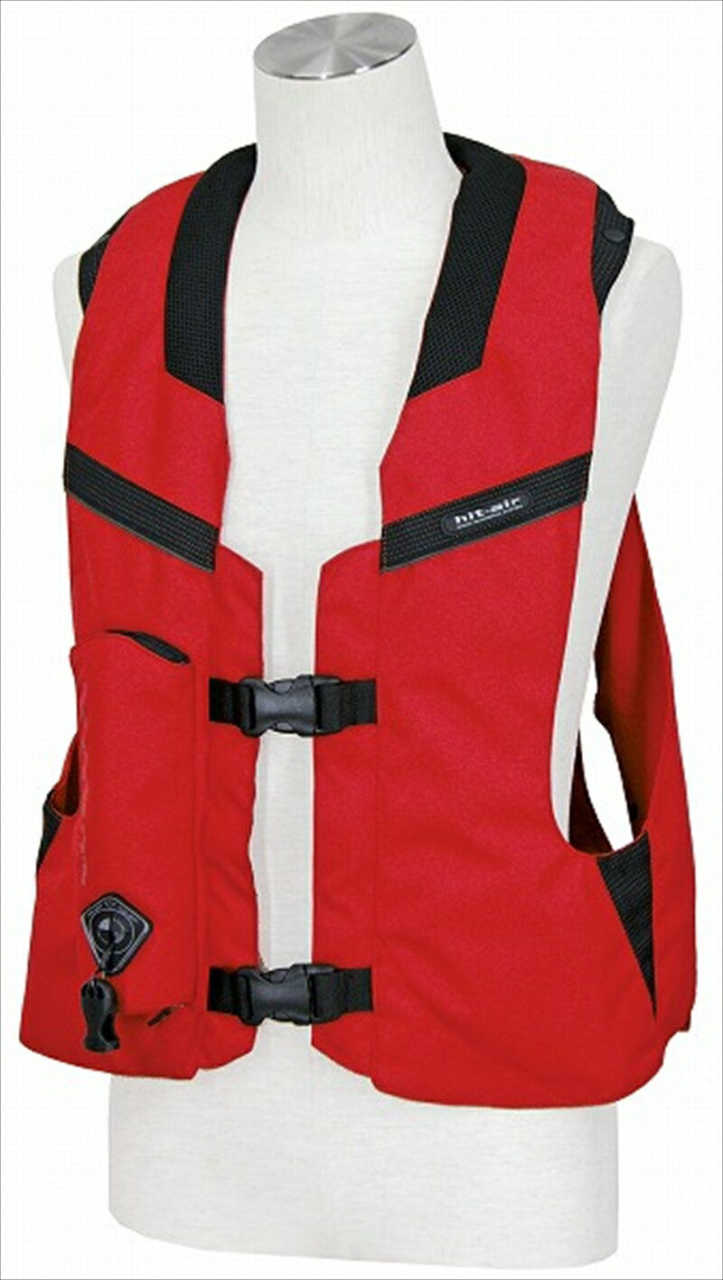 ＼【ポイント2倍】27日09:59まで／ バイク用品 ウェアHIT-AIR ヒットエアー MLV-C レッド ＃L4560216417529 4560216417529取寄品 セール