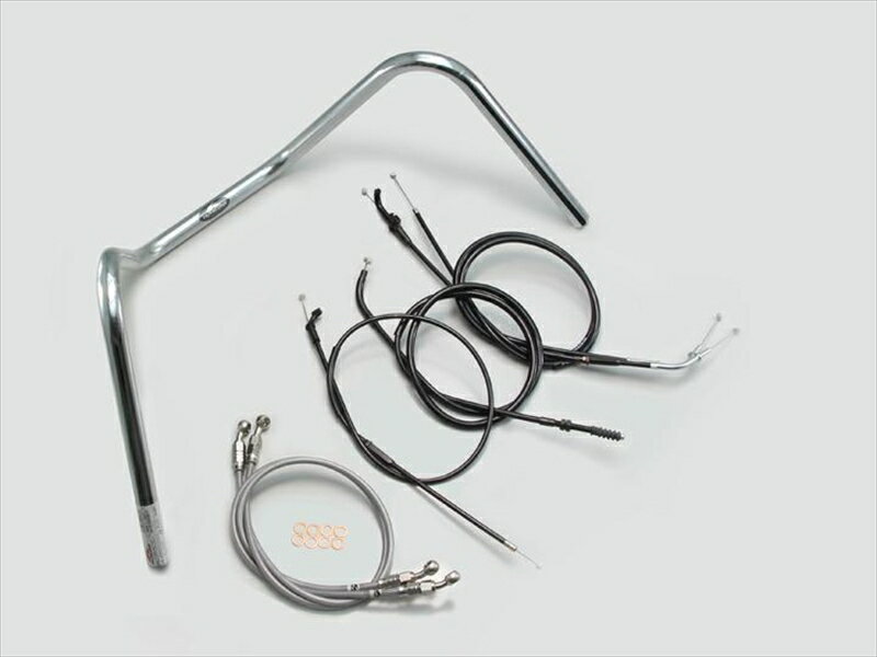 バイク用品 ハンドルハリケーン HURRICANE 300ドロップエンド ハンドルSETH708-014C 4936887488562取寄品