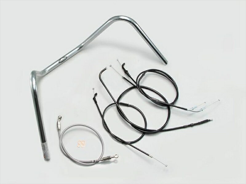 バイク用品 ハンドルハリケーン HURRICANE 300ドロップエンド ハンドルSETH709-014C 4936887259322取寄品