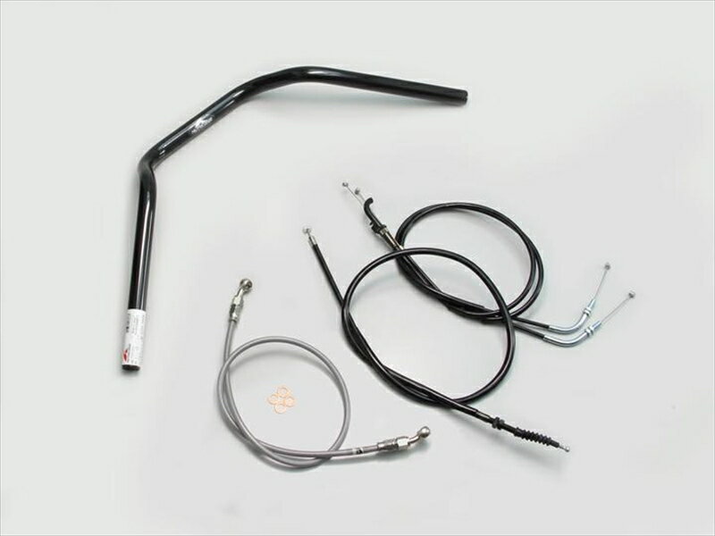 バイク用品 ハンドルハリケーン HURRICANE ナロー2型 ハンドルSETH714-046B 4936887011036取寄品
