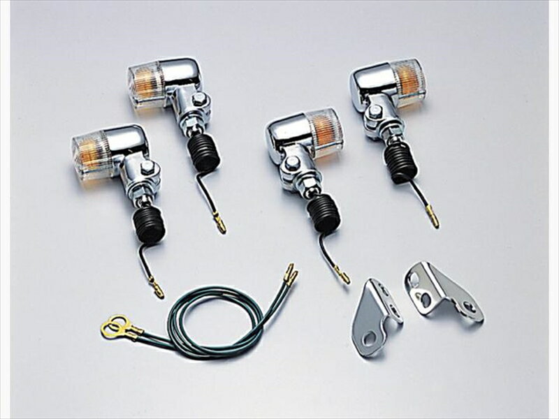 【5日前後で発送】 バイク用品 電装系ハリケーン HURRICANE ミニウインカーkitHA5701C-02 4936887013078取寄品