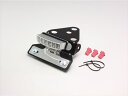 バイク用品 電装系ハリケーン HURRICANE LEDレクタングル テールランプkitHA5813C 4936887003246取寄品