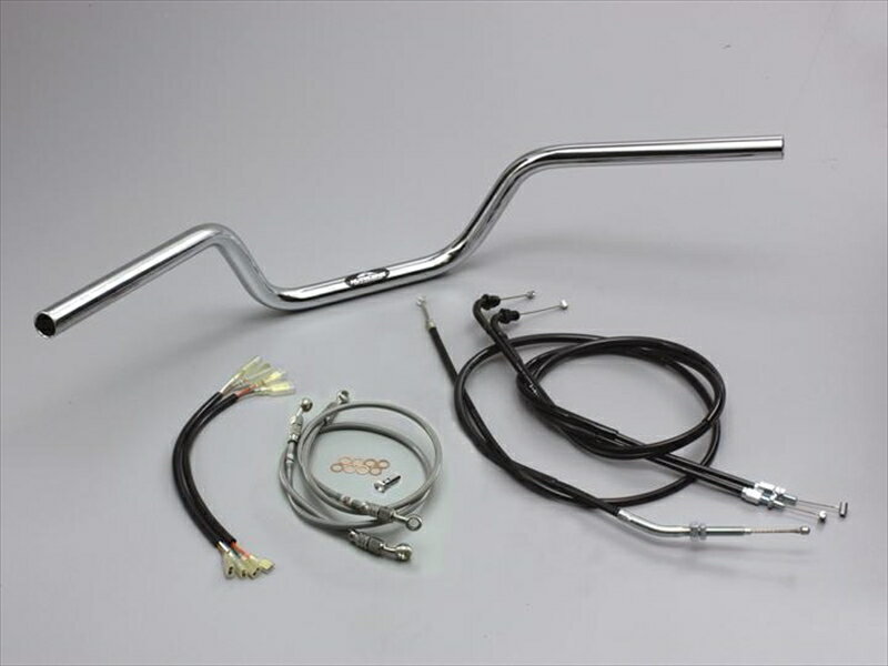 バイク用品 ハンドルハリケーン HURRICANE POLICE3型 ハンドルkitHBK625S-01 4936887004885取寄品(2)