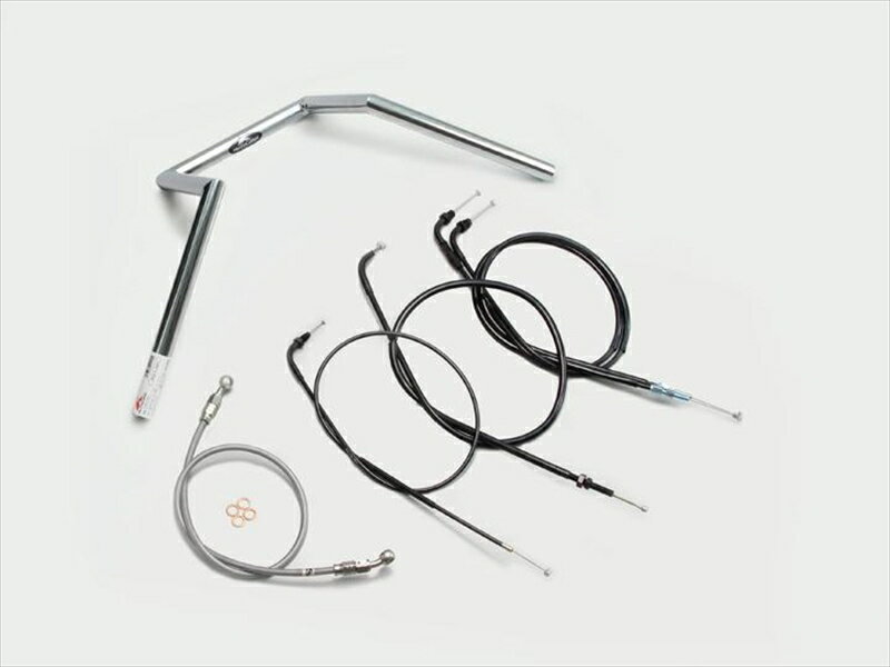 バイク用品 ハンドルハリケーン HURRICANE 200ロボット1型 ハンドルSETH015-108C 4936887063202取寄品