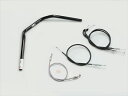 バイク用品 ハンドルハリケーン HURRICANE ナロー2型 ハンドルSETH032-046B 4936887018288取寄品
