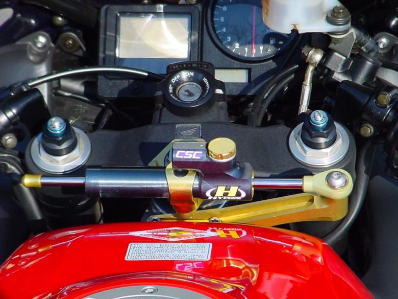 バイク用品 ハンドルHYPERPRO ハイパープロ CNCステダンステーSET 75mm GLD CBR900RR 00-01 CBR929RR 00-0122111020 4538792052533取寄品 セール