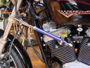 バイク用品 ハンドルHYPERPRO ハイパープロ CNCステダンステーSET 160mm GLD HARLEY SPORTSTER XL1200S 98-03...