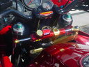 バイク用品 ハンドルHYPERPRO ハイパープロ CNCステダンステーSET 75mm GLD FZS1000 FAZER 01-0522113025 453...