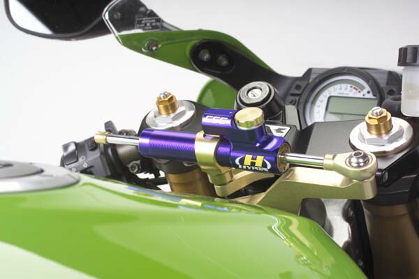 バイク用品 ハンドルHYPERPRO ハイパープロ CNCステダンステーSET 75mm GLD ZX-6R 03-04 ZX-6RR 03-0422117028 4538792323176取寄品 セール