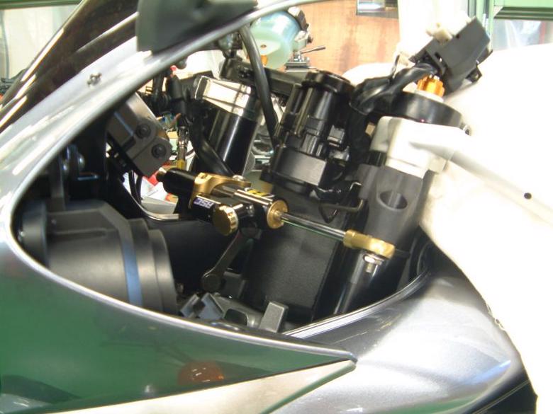 バイク用品 ハンドルHYPERPRO ハイパープロ CNCステダンステーSET 75mm GLD YZF-R1...