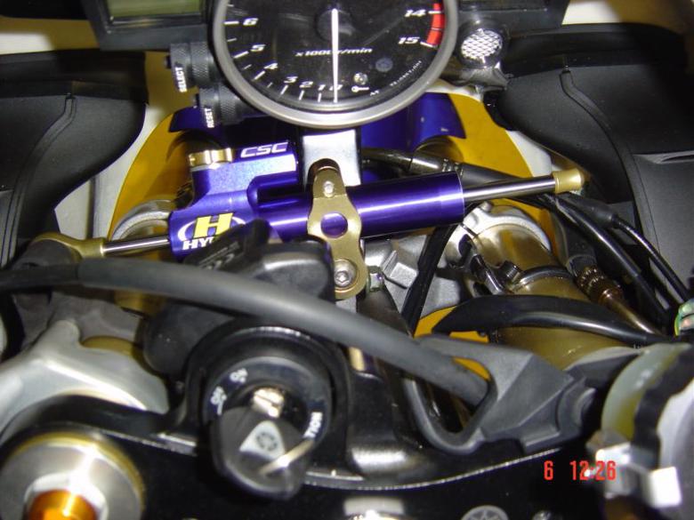 バイク用品 ハンドルHYPERPRO ハイパープロ CNCステダンステーSET 75mm GLD YZF-R1...