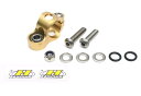 バイク用品 ハンドルHYPERPRO ハイパープロ CNCステダンステーSET 75mm GLD GSX1300R 08-12 GSX-R1000 01-06 ...