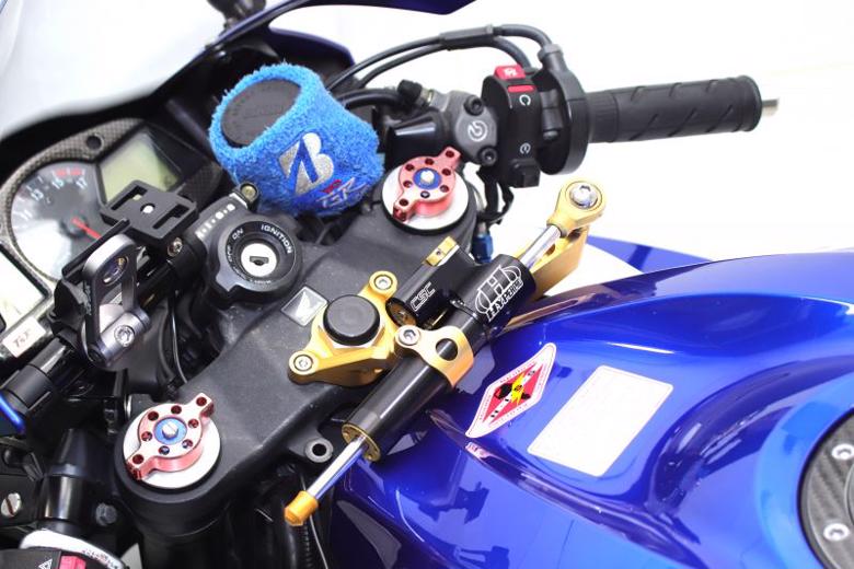 バイク用品 ハンドルHYPERPRO ハイパープロ CNCステダンステーSET 75mm BLK CBR600...