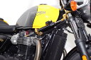 バイク用品 ハンドルHYPERPRO ハイパープロ CNCステダンステーSET 120mm GLD TRIUMPH STREET TWIN CUP SCRAMB...