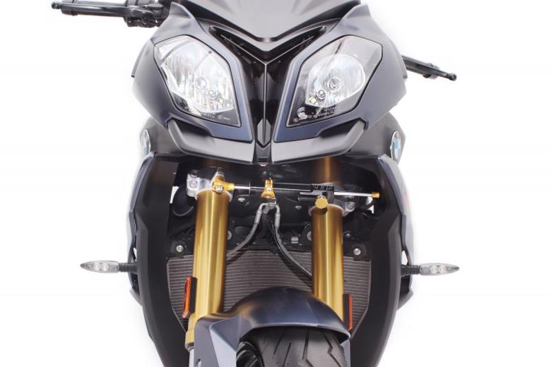 バイク用品 ハンドルHYPERPRO ハイパープロ CNCステダンステーSET 90mm BLK BMW S1...