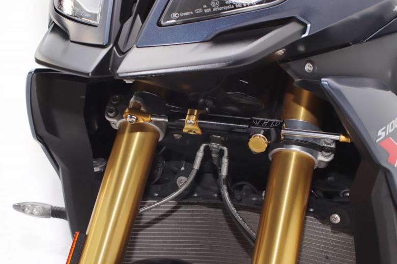 バイク用品 ハンドルHYPERPRO ハイパープロ CNCステダンステーSET 90mm BLK BMW S1...