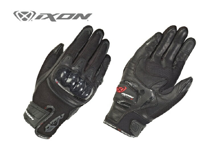 バイク用品 ウェアIXON イクソン グローブ RS RISE AIR L 1001BK S300112015 3661615283928取寄品