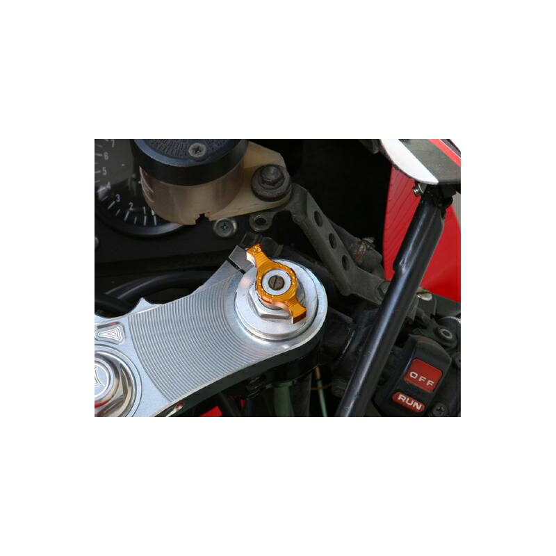 バイクパーツ ケイファクトリー イニシャルアジャスターFタイプ Mシルバー 000VZCB007N 4582215511152