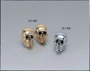 【5日前後で発送】 バイク用品 アクセサリーKIJIMA キジマ アクセサリーボルト ドクロ シルバー 2コ211-503 4934154145477取寄品