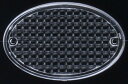 バイク用品 電装系KIJIMA キジマ テールレンズ オーバルフラット クリア 50X80217-4105 4934154271053取寄品