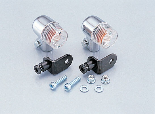 バイク用品 電装系KITACO キタコ フロントウインカーキット クリア メッキ リトルカブ830-1116000 4990852009657取寄品 セール