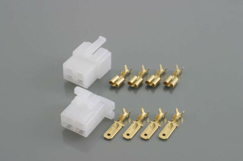 【5日前後で発送】 バイク用品 電装系KITACO キタコ コネクターセット 250ガタ4キョク ギャクロック0900-755-02011 4990852043...