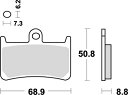 【5日前後で発送】 バイク用品 ブレーキ クラッチKITACO キタコ SBSブレーキパッド 634HS TZR250R 89-777-0634020 4990...