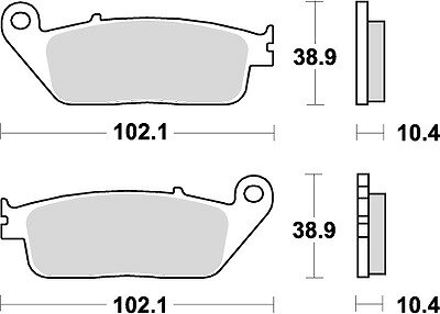 乐天商城 - 【5日前後で発送】バイク用品 ブレーキ クラッチKITACO キタコ SBSブレーキパッド 654HS CB400SF 92-777-0654020 4990852045679
