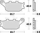 【5日前後で発送】バイク用品 ブレーキ クラッチKITACO キタコ SBSブレーキパッド 657LS CBR900RR 92-777-0657030 4990...