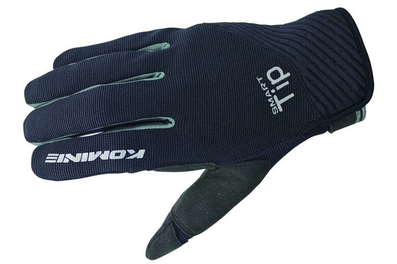 バイク用品 ウェア グローブコミネ GK-185 ストレッチメッシュグローブ BLK D.GRY ＃XLKOMINE 06-185 取寄品