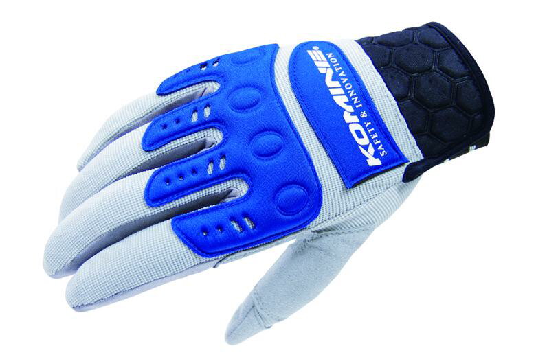 【5日前後で発送】 バイク用品 ウェア グローブコミネ GK-135 インストラクターグローブ GRY BLU ＃2XLKOMINE 06-135 取寄品