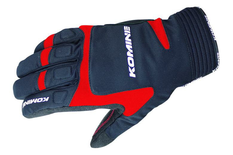 【5日前後で発送】 バイク用品 ウェア グローブコミネ GK-801 ウインターグローブ BLK RED ＃2XLKOMINE 06-801 取寄品