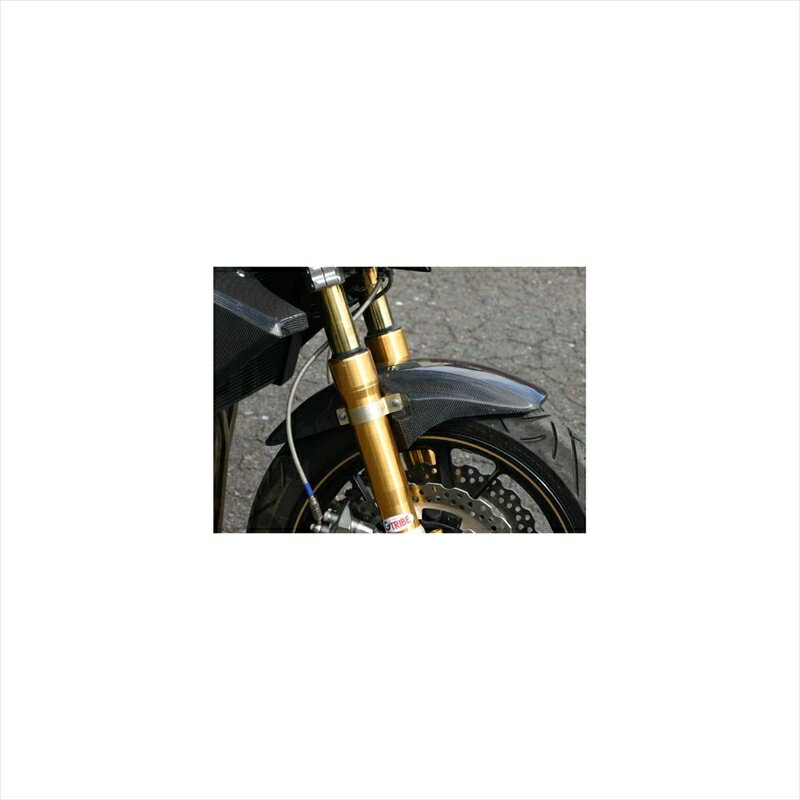 バイクパーツ 外装ノジマエンジニアリング フロントフェンダー BLKゲルNCW618FF-BK 4548664068364ZRX1200DAEG 09-16