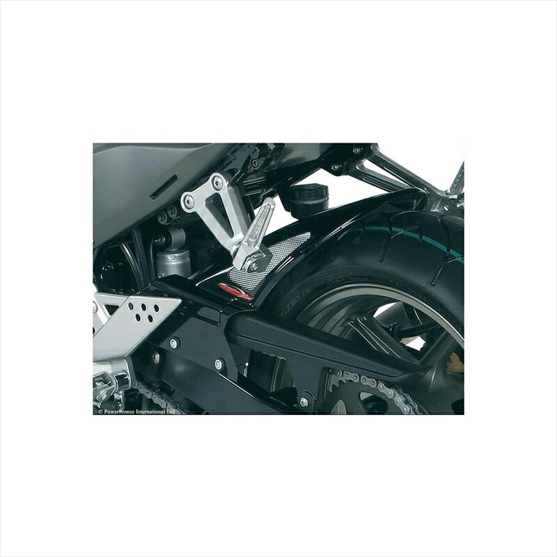 バイクパーツ 外装パワーブロンズ リアフェンダー BLK/メッシュSLV201-K109-603 4548664515257Z750 07-11/Z750S 04-07