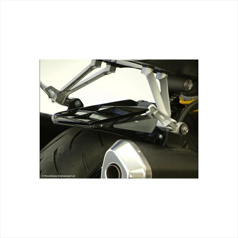 バイクパーツ 外装パワーブロンズ リアフェンダー BLK/メッシュSLV201-S108-603 4548664702510GSXR1000 05-08