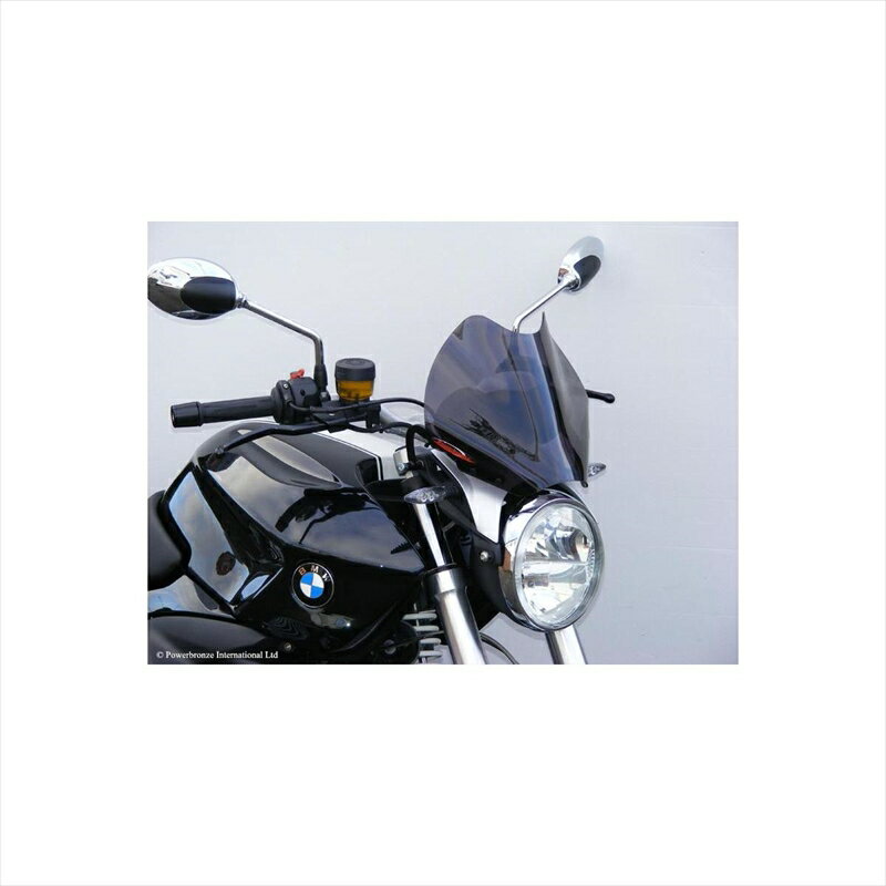 バイクパーツ 外装パワーブロンズ ネイキッドスクリーン ライトスモーク430-U145-001 4548916029532BMW R1200R(06-12)