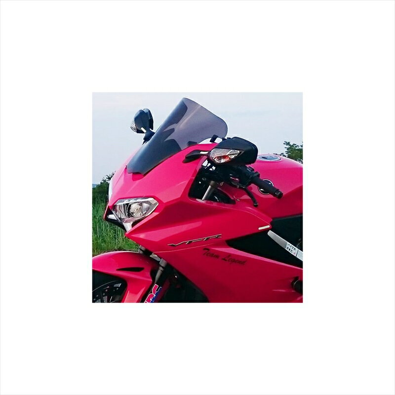 バイクパーツ 外装パワーブロンズ エアフロースクリーン スモーク400-H137-002 4549950355960VFR800F 14-17