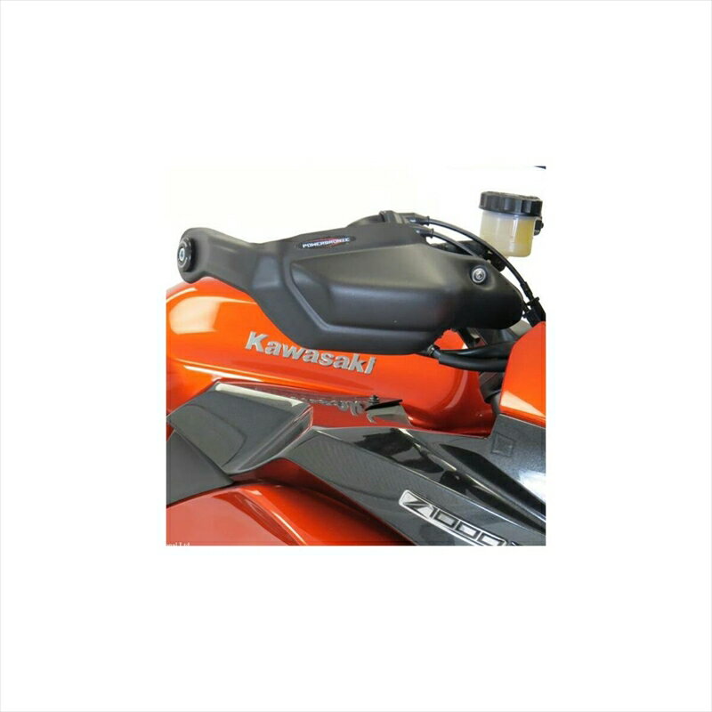 バイクパーツ ハンドルパワーブロンズ ハンドガードキット マットブラック380-K101-070 4550255008406Ninja1000/SX 17-