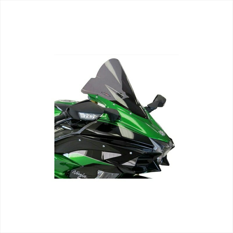 バイクパーツ 外装パワーブロンズ エアフロースクリーン クリア400-K143-000 4550255014582NinjaH2SX 18(エクストラ・ハイ)