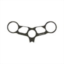 バイクパーツ ハンドルワンデザイン トップブリッジステッカー カーボン調PPSD9P 4549950281504Ducati 999/749
