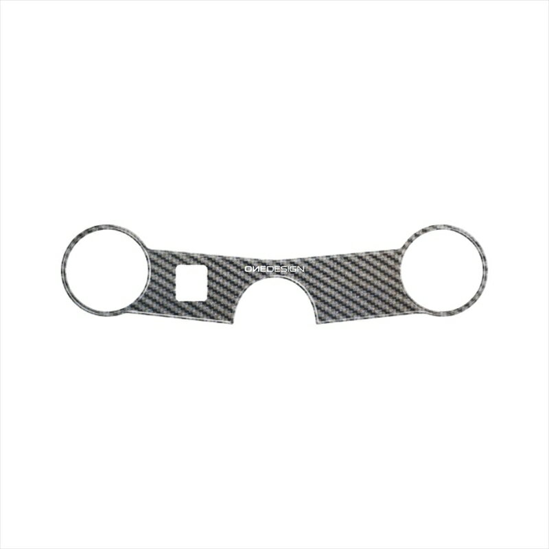 バイクパーツ ハンドルワンデザイン トップブリッジステッカー カーボン調PPSS20P 4549950281740GSX-R750 04-05