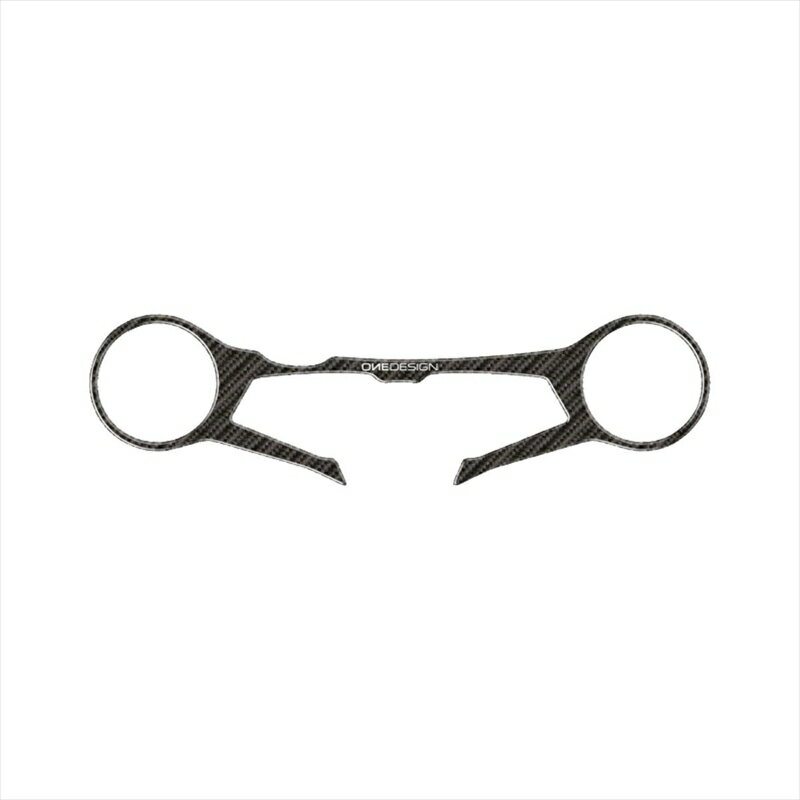 バイクパーツ ハンドルワンデザイン トップブリッジステッカー カーボン調PPSS27P 4549950560340GSX-R1000 17-21