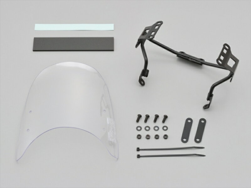 【5日前後で発送】バイク用品 外装デイトナ DAYTONA エアロバイザー クリア REBEL250 500 2017732 4909449565179