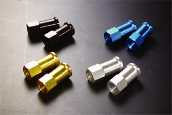 バイク用品 タイヤ ホイールROUGH&ROAD ラフ&ロード ビートストッパーナット BLU 2ケセットPR078 4547424237361取寄品 セール