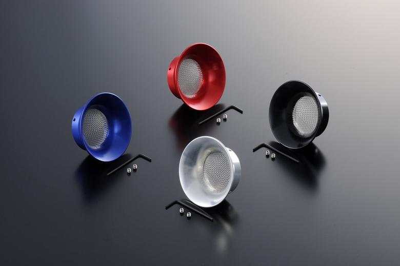バイクパーツ シフトアップ アルミマシンドエアファンネル 44mm 211926-06 4580425062198VM26 ブラック