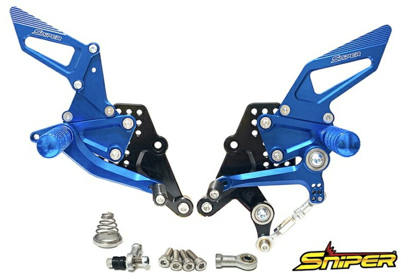 バイク用品 ステップSNIPER スナイパー バックステップ ブルー CBR250RR MC51 20-クイックシフター装着車SP0114BL 4589993473375取寄品 セール