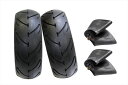 【5日前後で発送】バイクパーツSTEADY(ステディー) B77タイヤ+チューブセット 8インチSET-B77-120-120-T4549950870319